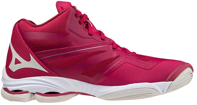 美津濃 Wave Lightning Z6 防滑耐磨 中幫運動排球鞋 男女同款 紅白 Order 美津濃 Wave Lightning Z6 防滑耐磨 中幫運動排球鞋 男女同款 紅白