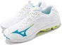 Lookbook Mizuno Wave Lightning Z6 'Putih Biru' V1GA200022
