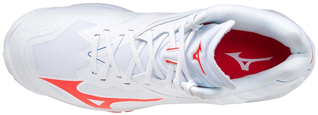Mizuno Wave Lightning Z6 'Putih Biru Merah' V1GA200525 Lookbook Mizuno Wave Lightning Z6 'Putih Biru Merah' V1GA200525