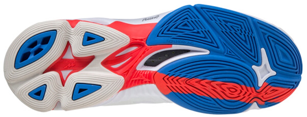 Mizuno Wave Lightning Z6 'Putih Biru Merah' V1GA200525 Shop Mizuno Wave Lightning Z6 'Putih Biru Merah' V1GA200525