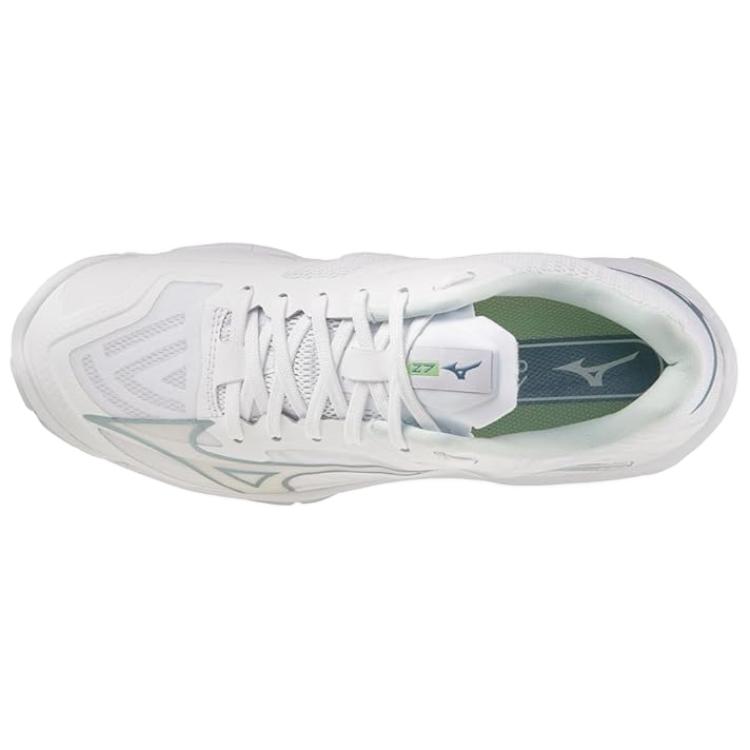 Lookbook Mizuno Wave Lightning Z6 'Putih Hijau' V1GA200007