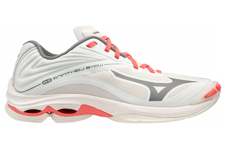 Order Mizuno Wave Lightning Z6 'Putih Oren Kelabu' V1GC200055