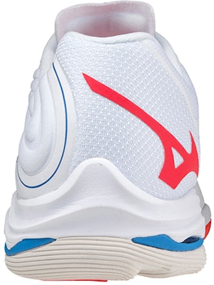 美津濃 Wave Lightning Z6 專業排球鞋 男女同款 白紅 Shop 美津濃 Wave Lightning Z6 專業排球鞋 男女同款 白紅