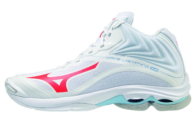 Mizuno Wave Lightning Z6 'White Red' V1GC200565