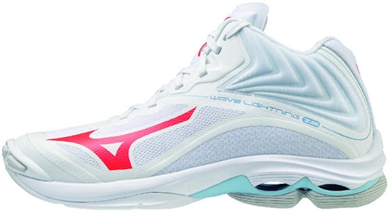 美津濃 Wave Lightning Z6 運動 防滑耐磨 中幫 排球鞋 男女同款 白紅 Buy 美津濃 Wave Lightning Z6 運動 防滑耐磨 中幫 排球鞋 男女同款 白紅