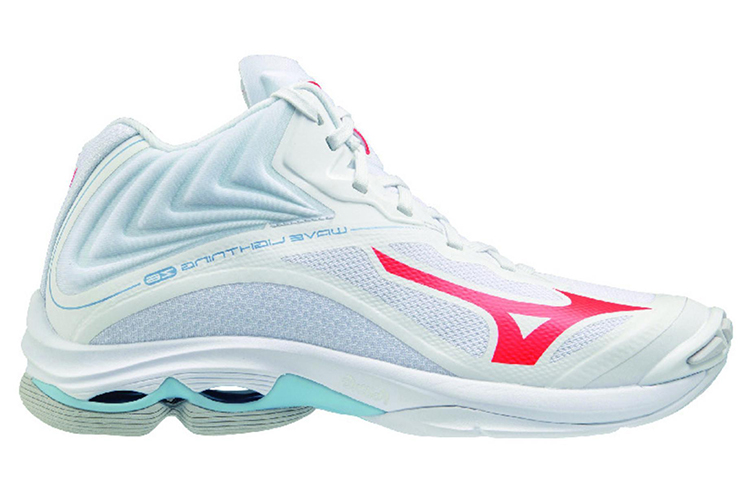 Order 미즈노 웨이브 라이트닝 Z6 '화이트 레드' (Mizuno Wave Lightning Z6 '화이트 레드') V1GC200565