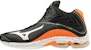 Mizuno Wave Lightning Z6 Mid 'Hitam Oren' V1GA200553