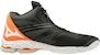 Mizuno Wave Lightning Z6 Mid 'Hitam Oren' V1GA200553