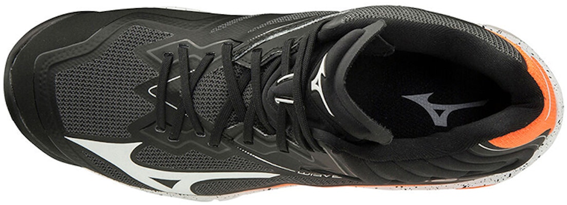 Mizuno Wave Lightning Z6 Mid 'Black Orange' V1GA200553 Lookbook Mizuno Wave Lightning Z6 Mid 'Black Orange' V1GA200553