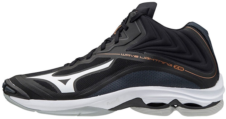 Mizuno Wave Lightning Z6 Mid 'Black White' V1GA200550 Buy Mizuno Wave Lightning Z6 Mid 'Black White' V1GA200550