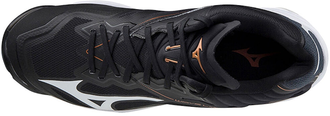 Mizuno Wave Lightning Z6 Mid 'Hitam Putih' V1GA200550 Lookbook Mizuno Wave Lightning Z6 Mid 'Hitam Putih' V1GA200550