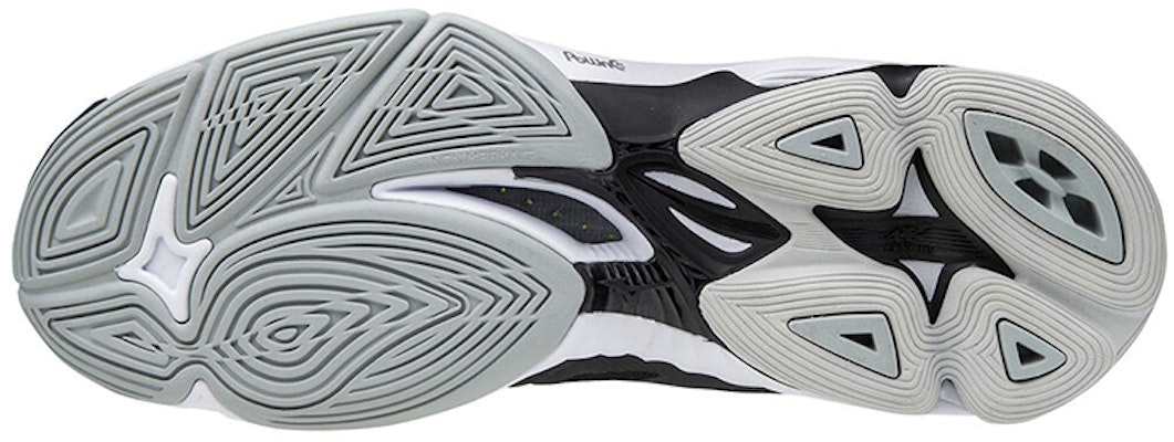 Mizuno Wave Lightning Z6 Mid 'Hitam Putih' V1GA200550 Purchase Mizuno Wave Lightning Z6 Mid 'Hitam Putih' V1GA200550