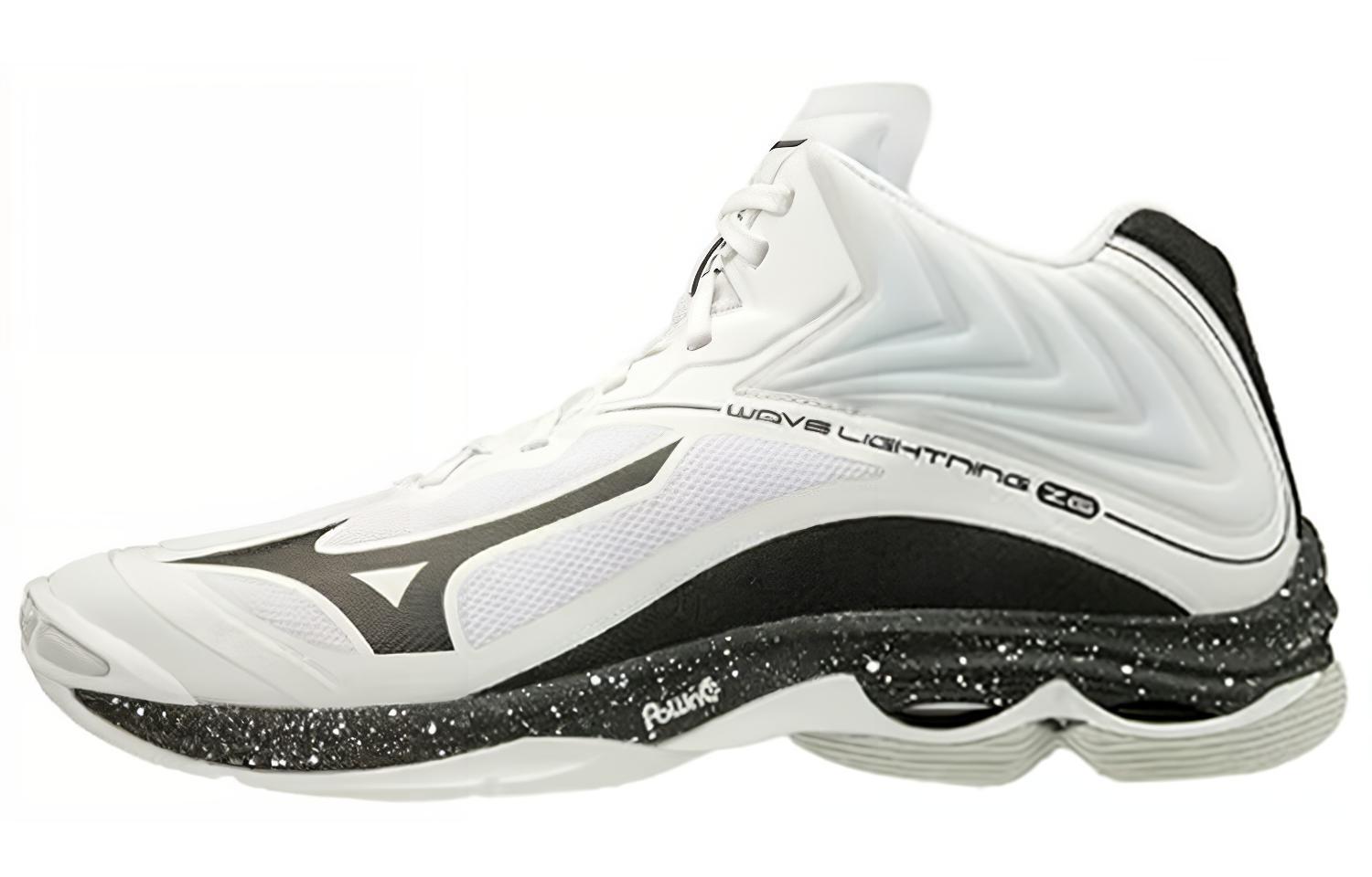 Mizuno Wave Lightning Z6 Mid 'White Black' V1GA200509