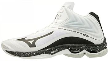 Mizuno Wave Lightning Z6 Mid 'White Black' V1GA200509 Mizuno Wave Lightning Z6 Mid 'White Black' V1GA200509