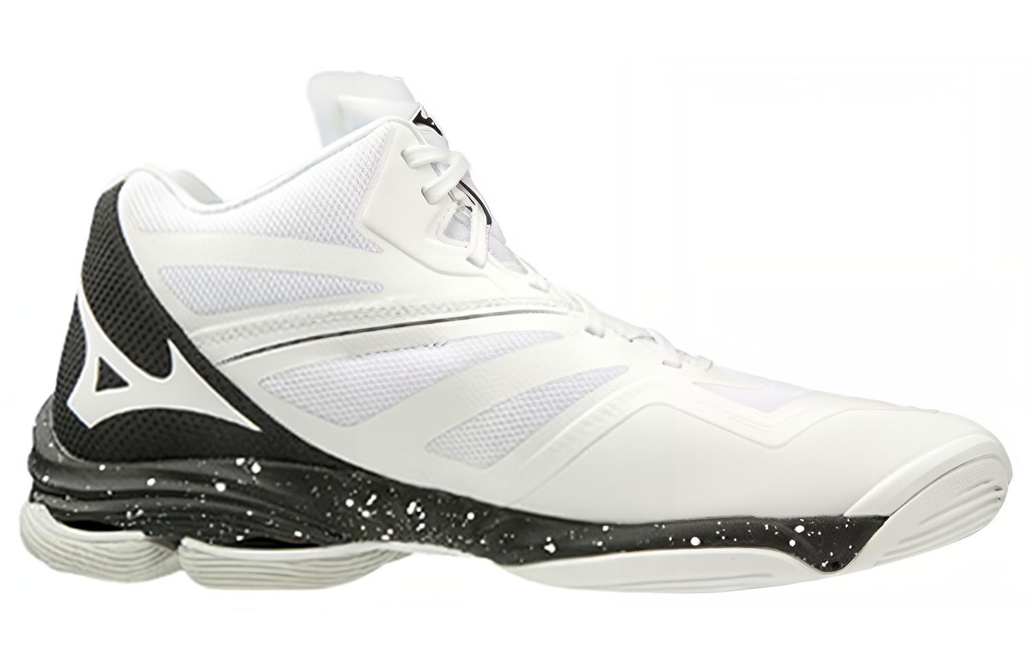 Order Mizuno Wave Lightning Z6 Mid 'Putih Hitam' V1GA200509