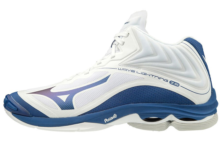 Mizuno Wave Lightning Z6 Mid 'White Blue' V1GA200521