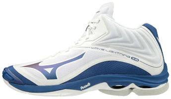Mizuno Wave Lightning Z6 Mid 'White Blue' V1GA200521 Mizuno Wave Lightning Z6 Mid 'White Blue' V1GA200521
