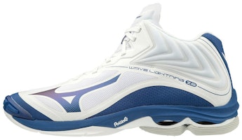 Mizuno Wave Lightning Z6 Mid 'White Blue' V1GA200521 Mizuno Wave Lightning Z6 Mid 'White Blue' V1GA200521