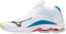 Mizuno Wave Lightning Z6 Mid 'Putih Biru Hitam' V1GA200546