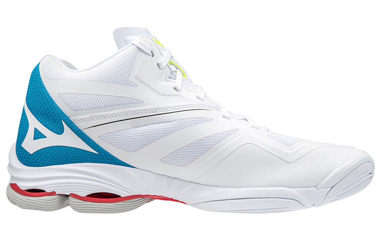 Order 美津浓Wave Lightning Z6中帮'白蓝黑' V1GA200546