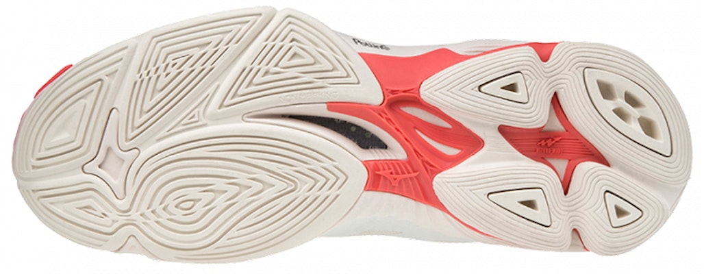 Mizuno Wave Lightning Z6 Mid 'Putih Oranye' V1GC200555 Shop Mizuno Wave Lightning Z6 Mid 'Putih Oranye' V1GC200555
