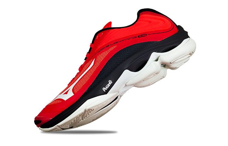 Lookbook Mizuno Wave Lightning Z6 Laufschuhe Rot/Schwarz V1GA200063