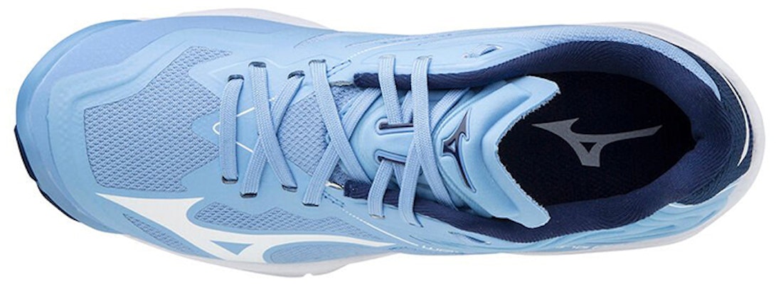 Mizuno Wave Lightning Z6 防滑耐磨 低筒 排球鞋 男女同款 藍白色 Order Mizuno Wave Lightning Z6 防滑耐磨 低筒 排球鞋 男女同款 藍白色