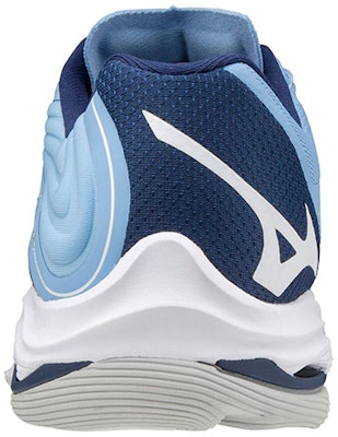 Mizuno Wave Lightning Z6 防滑耐磨 低筒 排球鞋 男女同款 藍白色 Lookbook Mizuno Wave Lightning Z6 防滑耐磨 低筒 排球鞋 男女同款 藍白色