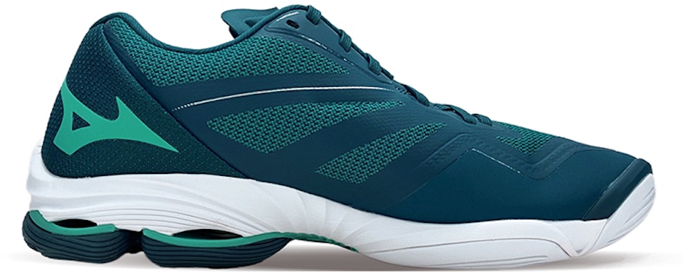 Mizuno Wave Lightning Z6 舒適 輕便透氣 低筒 跑步鞋 男女同款 白綠 Shop Mizuno Wave Lightning Z6 舒適 輕便透氣 低筒 跑步鞋 男女同款 白綠