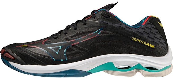 Mizuno Wave Lightning Z7 'Hitam Merah Hijau' V1GA220049 Buy Mizuno Wave Lightning Z7 'Hitam Merah Hijau' V1GA220049