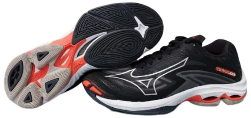 Mizuno Wave Lightning Z7 'Hitam Putih Jingga' V1GA220005 Lookbook Mizuno Wave Lightning Z7 'Hitam Putih Jingga' V1GA220005