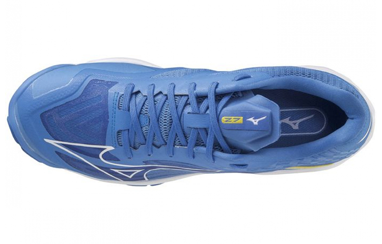 Lookbook Mizuno Wave Lightning Z7 'Azul Blanco Amarillo' V1GA220047