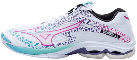 Mizuno Wave Lightning Z7 'White Purple' V1GA220053 Mizuno Wave Lightning Z7 'White Purple' V1GA220053