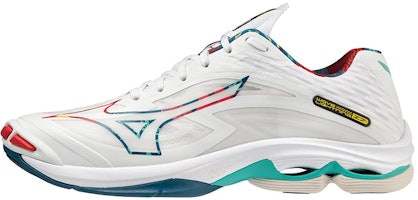 Mizuno Wave Lightning Z7 'White Green Red' V1GA220048 Mizuno Wave Lightning Z7 'White Green Red' V1GA220048