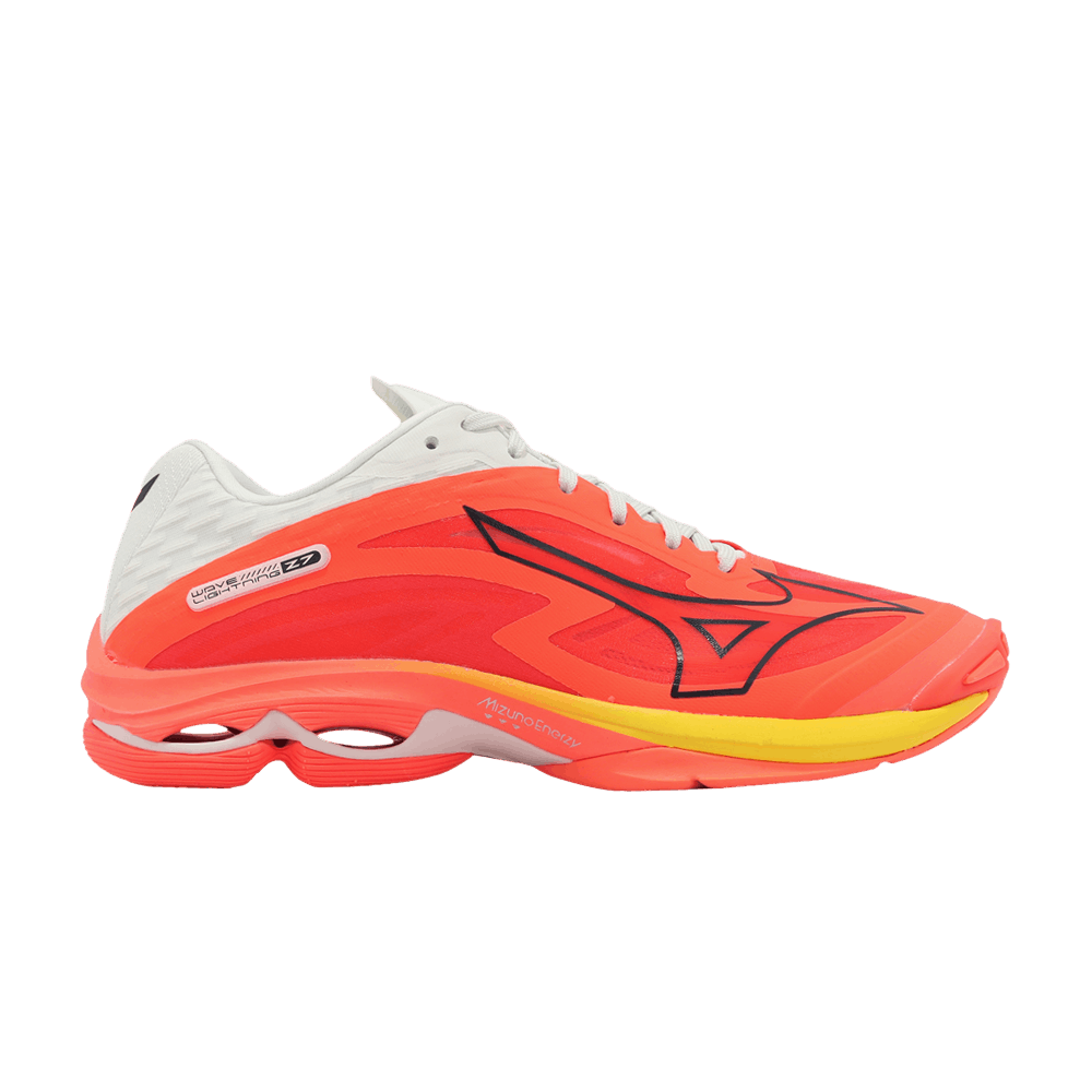 Mizuno Wave Lightning Z7 Low 'Silver Cloud Orange' V1GA220002