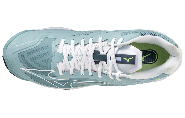 Lookbook Mizuno Wave Lightning Z7 Tengah 'Biru Bola Tampar' V1GA225038