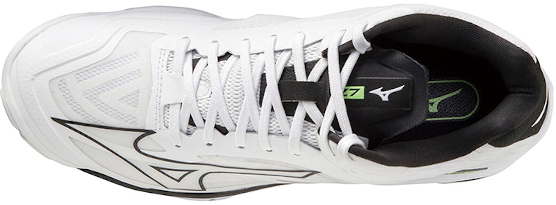 Mizuno Wave Lightning Z7 Mid Volleyball Shoes 'White Black Grey' V1GA225009 Lookbook Mizuno Wave Lightning Z7 Mid Volleyball Shoes 'White Black Grey' V1GA225009