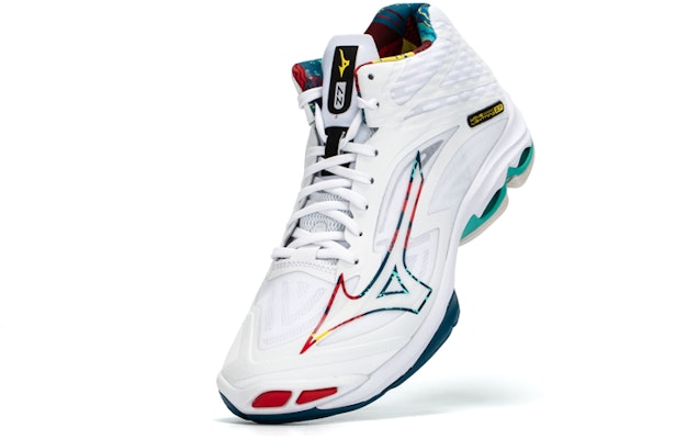 Mizuno Wave Lightning Z7 Mid 'White' V1GA225048 Order Mizuno Wave Lightning Z7 Mid 'White' V1GA225048