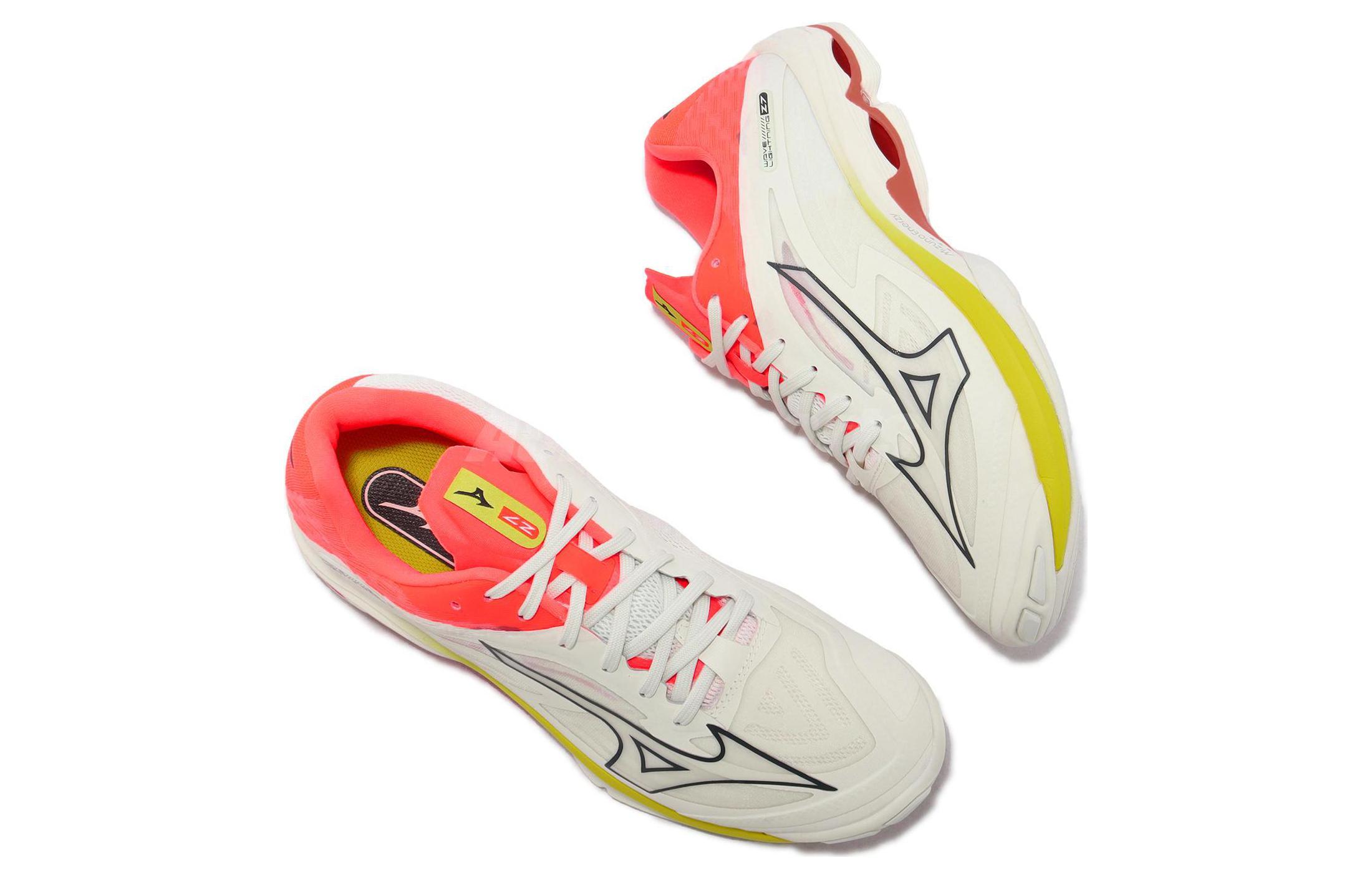 Shop Mizuno Wave Lightning Z7 Breed ''Wit Oranje'' V1GA230003