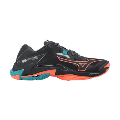 Mizuno Wave Lightning Z8 'Black Neon Flame'
