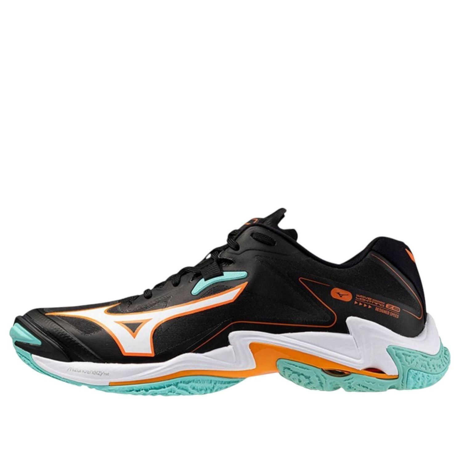 Buy Mizuno Wave Lightning Z8 ''Hitam Tangelo Hijau Ais'' V1GA240007