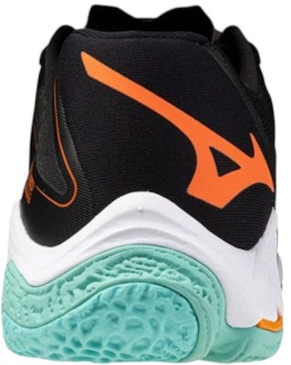 Mizuno Wave Lightning Z8 'Black Tangelo Ice Green' V1GA240007 Shop Mizuno Wave Lightning Z8 'Black Tangelo Ice Green' V1GA240007