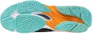 Mizuno Wave Lightning Z8 'Black Tangelo Ice Green' V1GA240007
