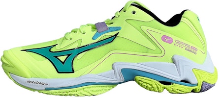 Mizuno Wave Lightning Z8 'Neo Lime Splish Splash' Sepatu Voli V1GA240011 Details for Mizuno Wave Lightning Z8 'Neo Lime Splish Splash' Sepatu Voli V1GA240011