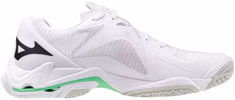 Order Mizuno Wave Lightning Z8 ''Weiß Schwarz Gefrorenes Smaragd'' V1GA240016