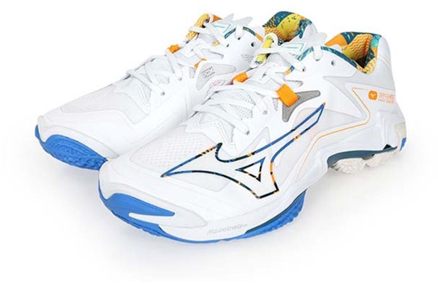 Mizuno Wave Lightning Z8 'White Moroccan Blue' V1GA240056 Lookbook Mizuno Wave Lightning Z8 'White Moroccan Blue' V1GA240056