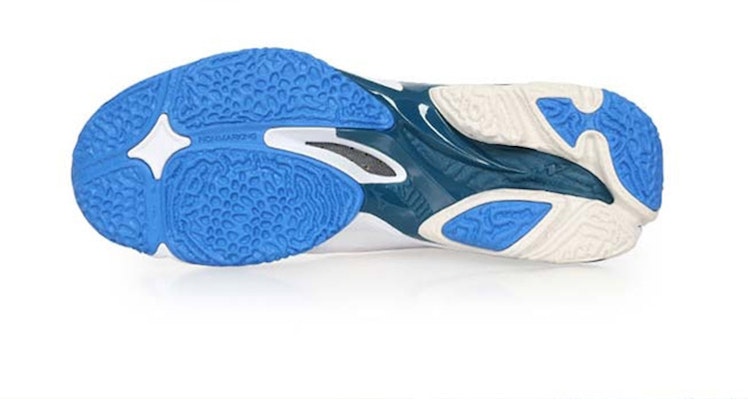 Mizuno Wave Lightning Z8 'White Moroccan Blue' V1GA240056 Details for Mizuno Wave Lightning Z8 'White Moroccan Blue' V1GA240056