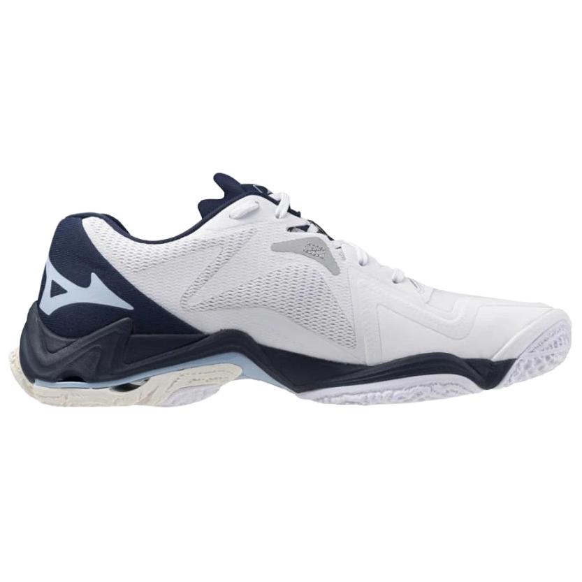 Lookbook Mizuno Wave Lightning Z8 'White Navy Saxophone' V1GA240053