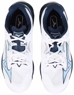 Mizuno Wave Lightning Z8 'White Navy Saxophone' V1GA240053 Shop Mizuno Wave Lightning Z8 'White Navy Saxophone' V1GA240053