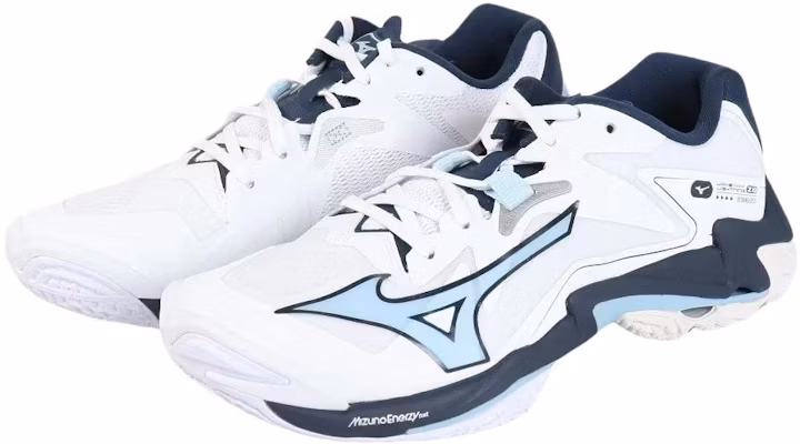 Mizuno Wave Lightning Z8 'White Navy Saxophone' V1GA240053 Purchase Mizuno Wave Lightning Z8 'White Navy Saxophone' V1GA240053
